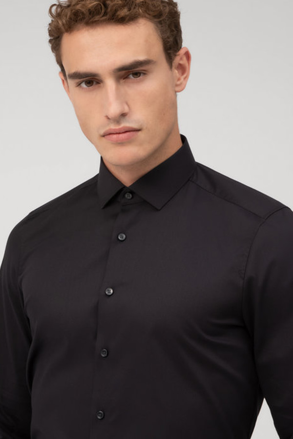 ΠΟΥΚΑΜΙΣΟ OLYMP - 68 ΜΑΥΡΟ